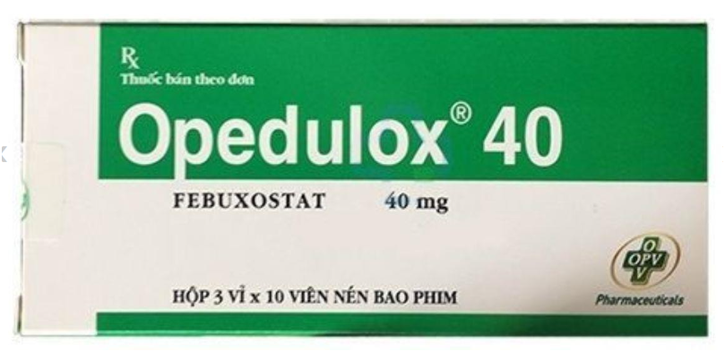 Opedulox 40mg điều trị bệnh gout 